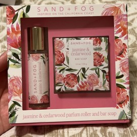 Sand + Fog Jasmine & Cedarwood Parfum Roller and Bar Soap