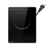Single Burner Induction Cooktop, 110V Portable Electric Stove with 10