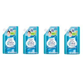 KOSE Softymo Speedy Foaming Liquid Cleansing Refill 6.1 fl oz (180 ml) x 4 Packs