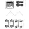 Hella PAGID 8dz 355 204 341 Accessory Kit, Disc Brake, Front Axle