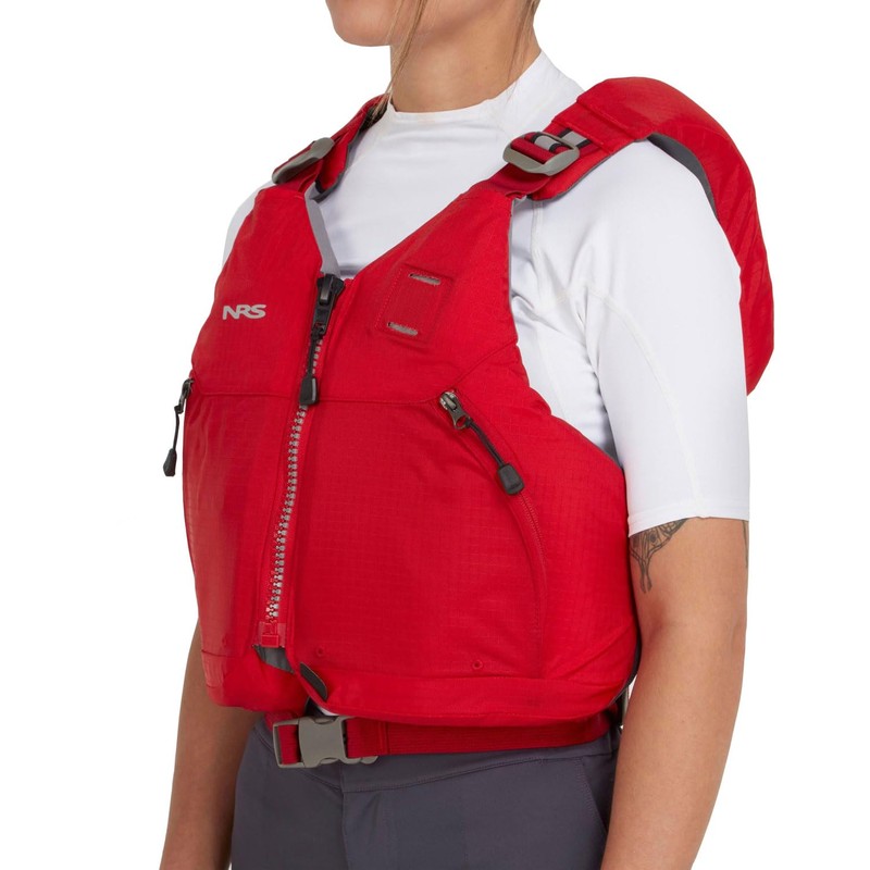 NRS Lucid Lifejacket (PFD) (Red, M/L)
