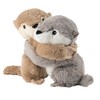 Warmies Soft Toy "Kuschelfreunde Otter Set of 2" Millet Lavender