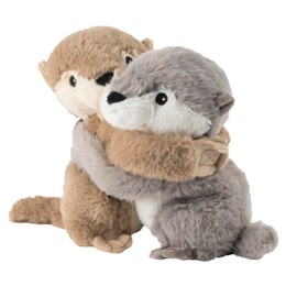 Warmies Soft Toy "Kuschelfreunde Otter Set of 2" Millet Lavender Filling 16 cm 500 g