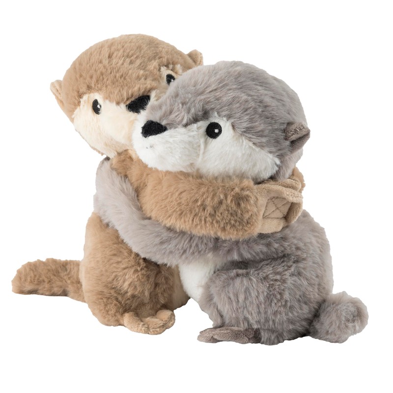 Warmies Soft Toy "Kuschelfreunde Otter Set of 2" Millet Lavender
