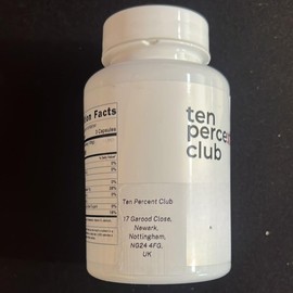 The Ten Percent Club - Calm Ease | 30 Capsules | Ashwagandha Capsules | High Strength Calm Ease for Mental Clarity Support | Tranquility and Balance with Calm Ease Ashwagandha 500mg
