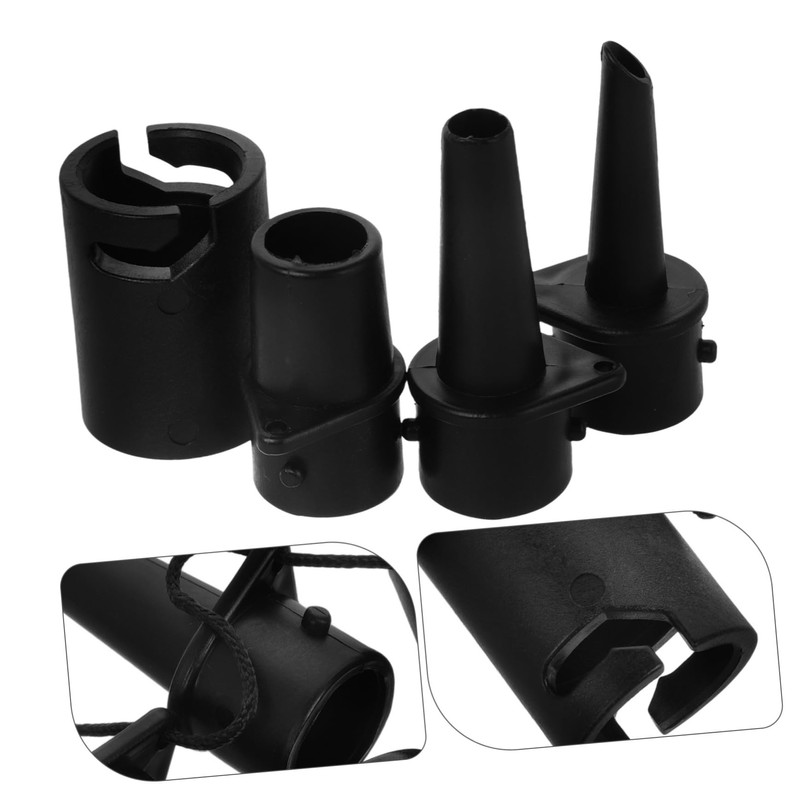 SUPVOX Inflatable Boat Air Valve Adapter Pool Float Air Pumps