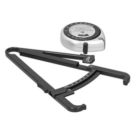 Calibrador de Grasa Corporal Y Cinta Métrica para el Cuerpo, Cinta Métrica de IMC Calibradores de Pliegues Cutáneos, Juego de Cintas de Medición de Grasa Corporal para Medir con Precisión el IMC de lo