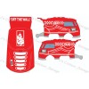 hotwheels Vans Kool Kombi v2 1/64 custom water slide decal for hot wheels