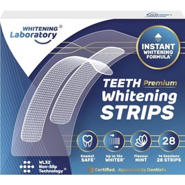 Whitening Laboratory Teeth Premium Whitening Strips – 14 Sessions 28 strips Mint