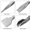 7pc 3/8 inch SDS Plus Drill Chisel Set, Includes 40mm,