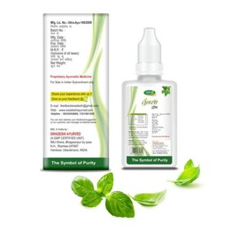 Swadeshi Tulsi Drop – Natural Herbs Extract | 100% Pure Plant-Based Liquid | Easy-to-Use Dropper Bottle, Ayurvedic Basil Drop Herbal Supplement, Holy Basil Herb Liquid Drops 15 ml