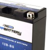 Chrome Battery 12B-BS lead_acid_battery