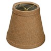 (6 Pack) Royal Designs 5" Burlap Hardback Empire Chandelier Lamp