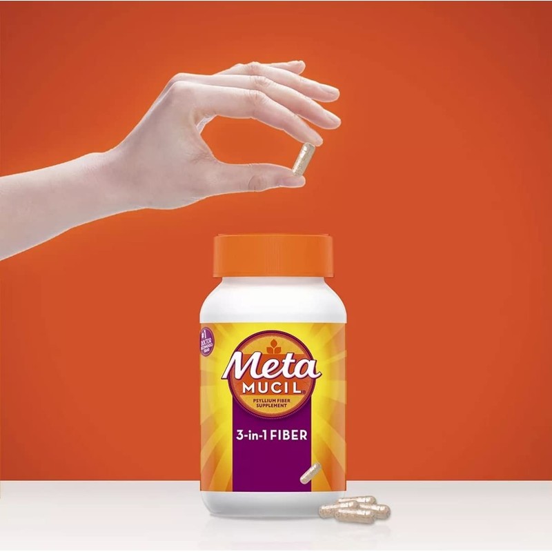 Metamucil Metamucil Fiber Therapy for Regularity, Fiber Supplement, 170 Count