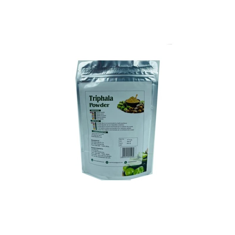 SVATV Triphala Powder 227g Formula of Amla, Haritaki & Bibhitaki