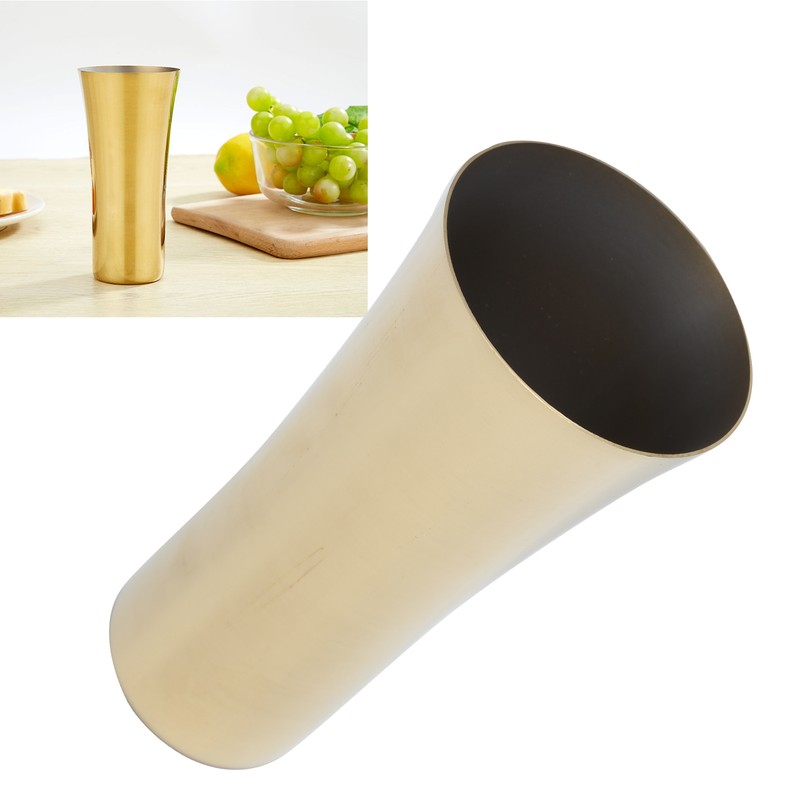 Stainless Steel Decorative Water Cup Beer Cold Drink Juice Mug