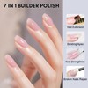 Makartt Builder Nail Gel with Base Top Coat Set- Clear