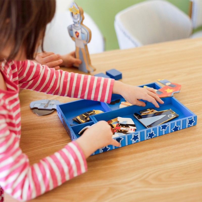 Melissa & Doug Joey Magnetic Wooden Dress-Up Pretend Play Set