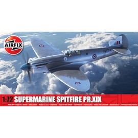 Airfix A02017B Supermarine Spitfire PR,XIX Plastic Model Kits, Un-Painted