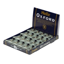 Helix Oxford Metal Pencil Sharpeners – Single Hole – Display Pack of 20