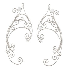 Ipetboom Fairy Jewelry Ear for Women Non Piercing Earrings Delicate Ear Crawlers Unique Design for Memorable Moments and Parties Comfortable Clip Style