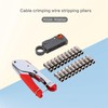Tefola Crimpadora de cable coaxial Kit de herramientas de compresión