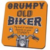 Motorcycle Coaster. Grumpy Old Biker - My Level of Sarcasm