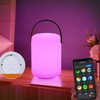Smart Night Light APP Voice Control Rechargeable Timer WiFi Bluetooth