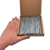SKIR'CO (50 pcs) Square Twisted Steel Nails 4.0 x 120