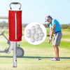 Aluminum Handle Portable Nylon Golf Pick Up Bag Picker Retriever
