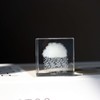 K9 Glass 3D Cloud Paperweight Cube Crystal Art of Ornaments