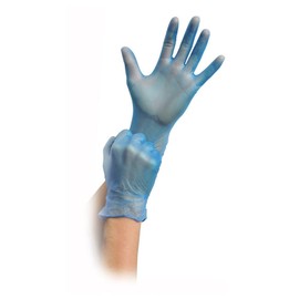 MaiMed Vinyl Examination Gloves, Powder-Free, Pack of 100, Disposable Gloves