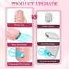 Buqikma Mini Lash Fan Dryer For Eyelash Extensions Portable Handheld