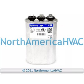 Fits GE Capcom Capacitor Dual Oval 35/4 uf MFD 370 Volt Fits GE Genteq 97F9489 Z97F9489