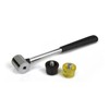 AIMALL 25MM Rubber Mallet Soft Face Hammer Double Side Grip