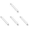 iplusmile 4pcs Rv Fridge Rod Stainless Steel Tension Rods for