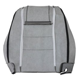 Priprilod Black Driver Side Top Lean Back Replacement Seat Cover Compatible with Ford Mustang V6 2005 2006 2007 2008 2009