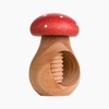 Estika Wooden Nutcracker, Red Toadstool, Nutcracker, Wooden Mushroom, Walnut