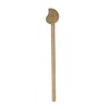 3PCS Cabinet Key Latch Leaf Shaped Cabinet Locking Pin Brass