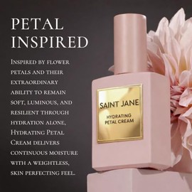SAINT JANE - Hydrating Petal Cream (Hyaluronic Acid + Vitamin C Daily Moisturizer) | Luxury, Floral-Infused, Clean Skincare (1.7 oz | 50 ml)