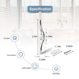 Aieve Cleat Hooks, Zinc Alloy Blind Cord Cleats Blind Cord Hooks with Screws for Roman Shade Curtains Sun Shades Ropes (10 Pack)