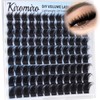 Fluff Lash Clusters with Spikes 12-20mm Volume Lash Clusters Wispy