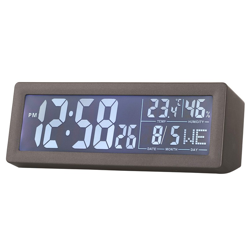 Acctim Karminski Digital Alarm Clock Crescendo Alarm Date & Temperature