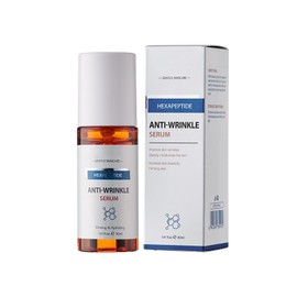 6 Peptide Collagen Serum Gesicht, Firming Serum für Hauterneuerung & Straffung, Anti-Wrinkle, Anti-Falten Gesicht, Verbessert Hautelastizität, Reduzierung Feiner Linien