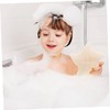 TOVINANNA Baby Bath Sponge Cute Star Shaped Bath Sponge Natural