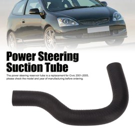 Tubo de Succión de Dirección Asistida para Automóvil,53731 S5D A01 Manguera de Tanque de Depósito para Civic 2001‑2