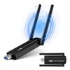Binamao AX5400 USB WLAN Stick for PC, WLAN Adapter PC