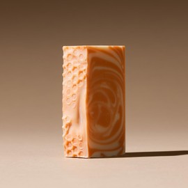 THE COLD PROCESS Honey & Shea Butter, Face Washing, Honey & Shea Butter, Solid Soap, Soap Bar, Made in Japan, 4.9 oz (140 g)