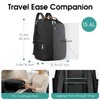 HomemeDiary Travel Backpack for Women & Men, Independent Laptop Compartment