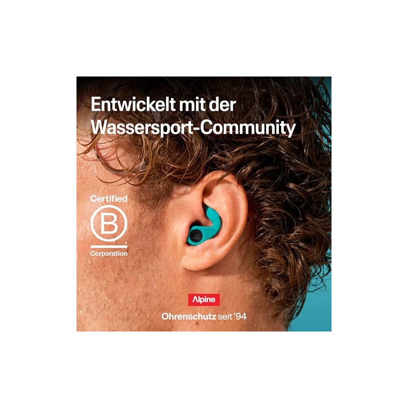 Alpine WaterSafe Ear Plugs for Swimming and Water Sports